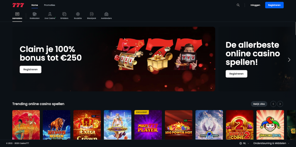Casino 777 beste 10 euro casino voor dagelijkse bonussen