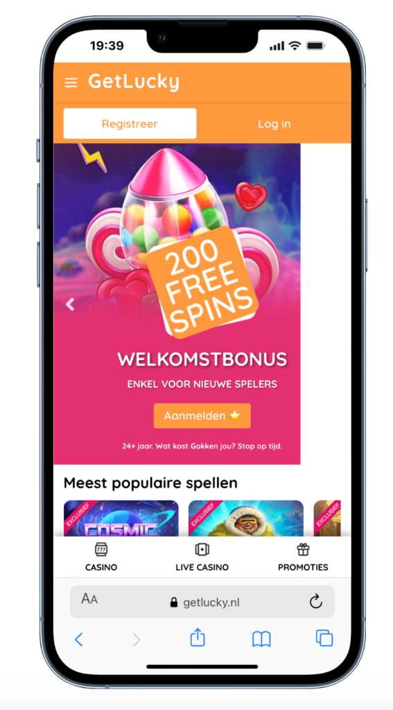 GetLucky – best uitbetalende casino startpagina